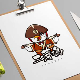 三蘑雞品牌吉祥物設計