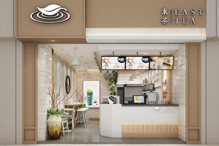 東茶零售店空間設(shè)計(jì)